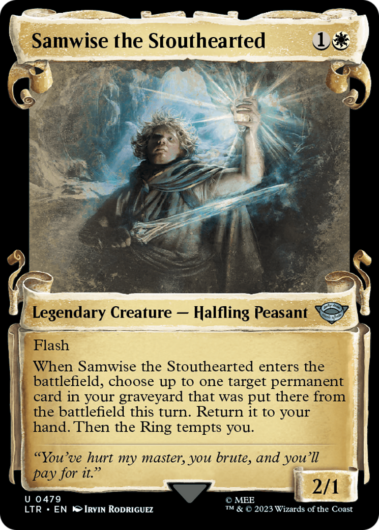 Samwise the Stouthearted [The Lord of the Rings: Tales of Middle-Earth Showcase Scrolls] | Total Play