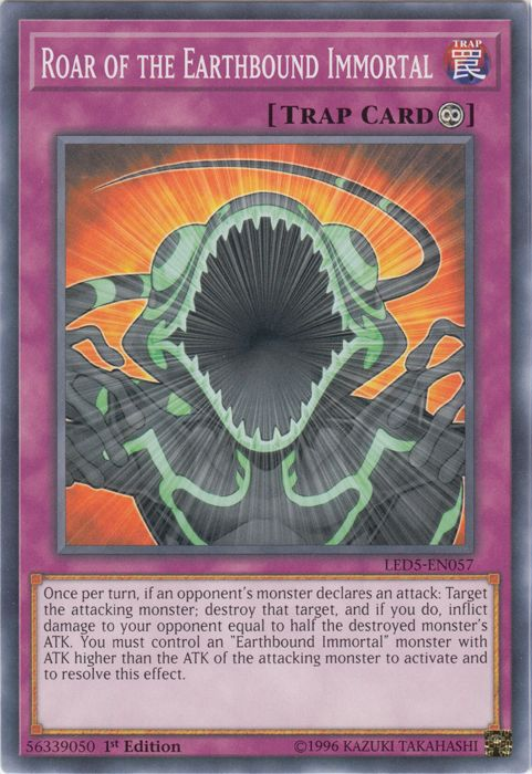 Roar of the Earthbound Immortal [LED5-EN057] Common | Total Play