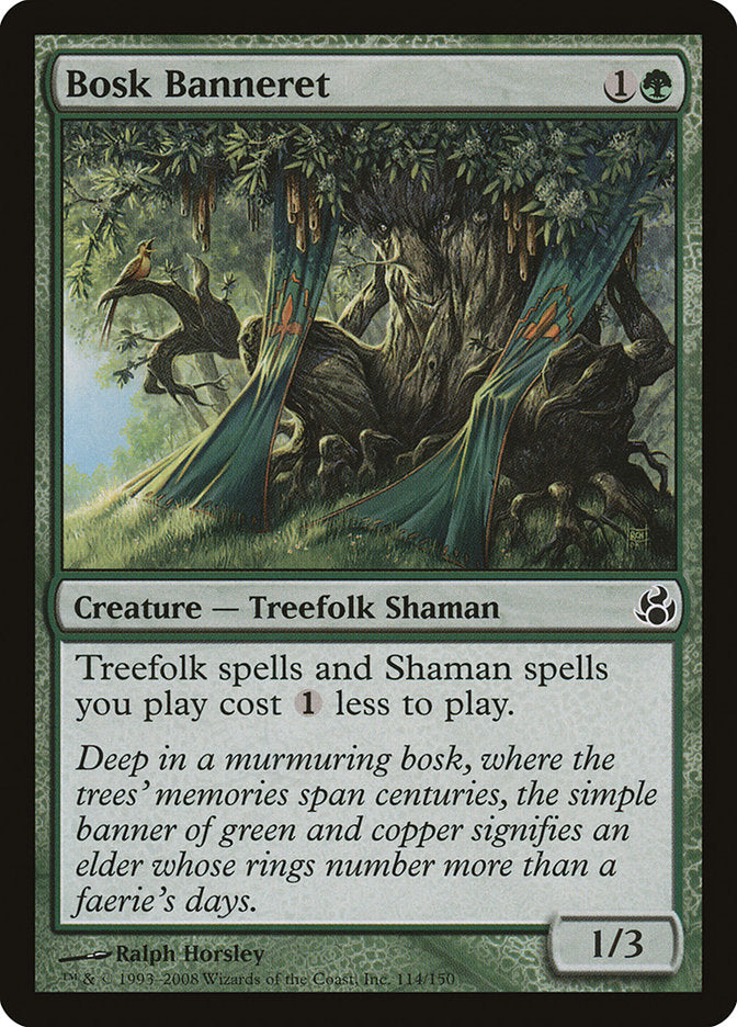 Bosk Banneret [Morningtide] | Total Play