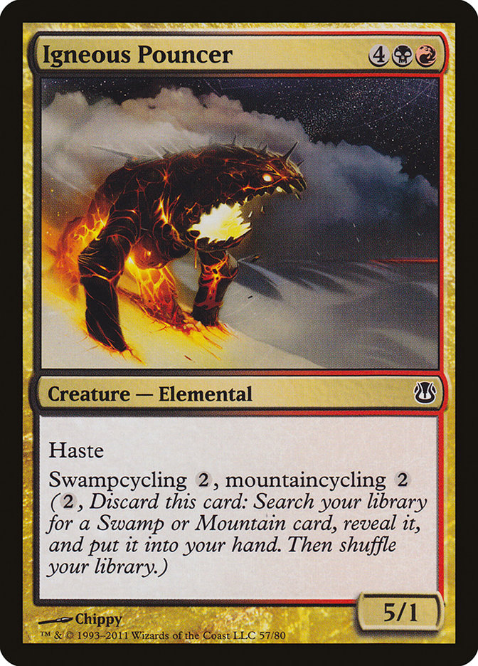 Igneous Pouncer [Duel Decks: Ajani vs. Nicol Bolas] | Total Play