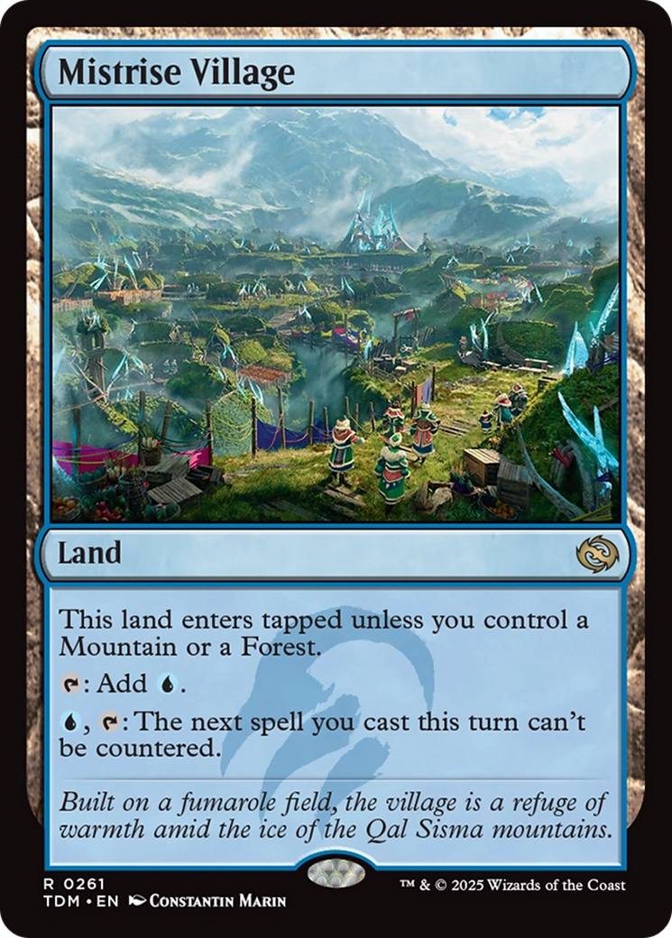 Mistrise Village [Tarkir: Dragonstorm] | Total Play