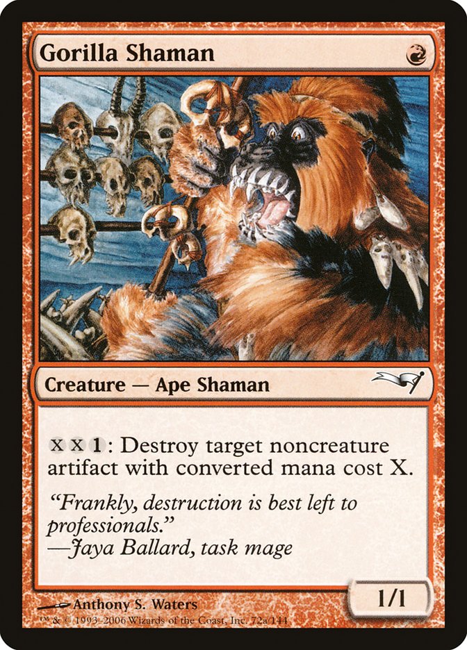 Gorilla Shaman [Coldsnap Theme Decks] | Total Play
