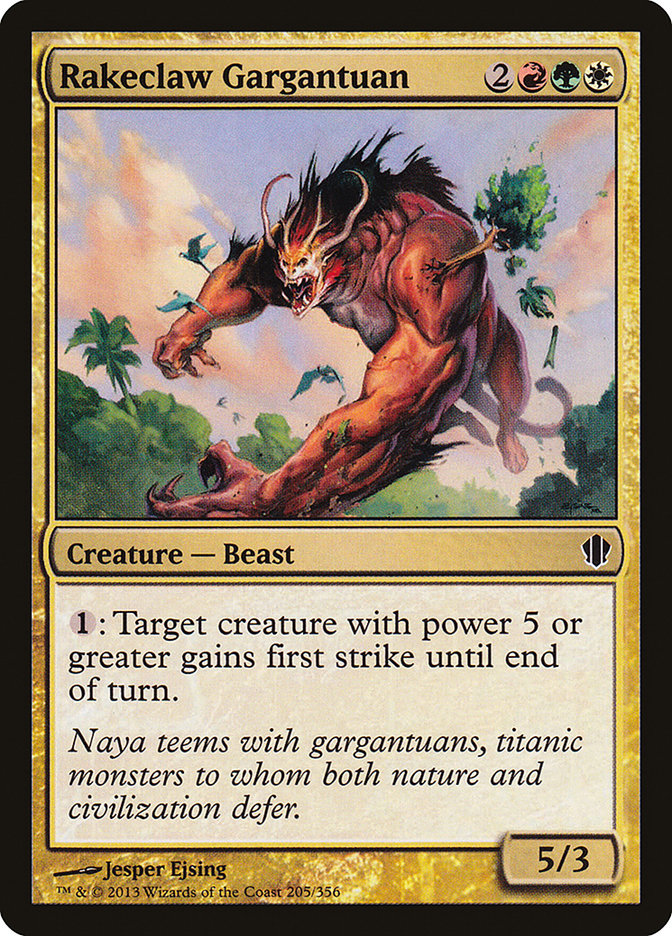 Rakeclaw Gargantuan [Commander 2013] | Total Play