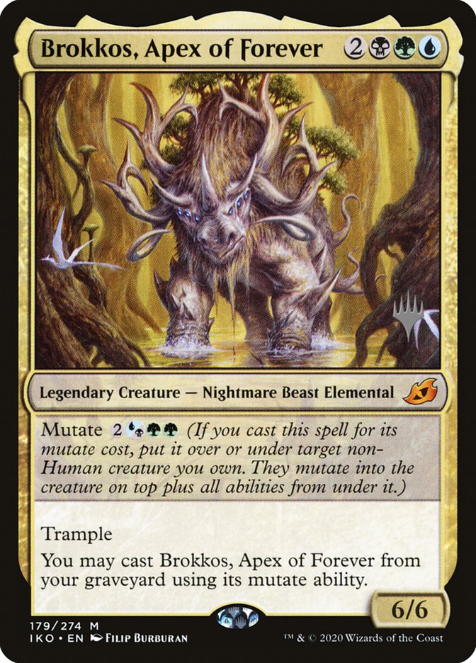Brokkos, Apex of Forever (Promo Pack) [Ikoria: Lair of Behemoths Promos] | Total Play