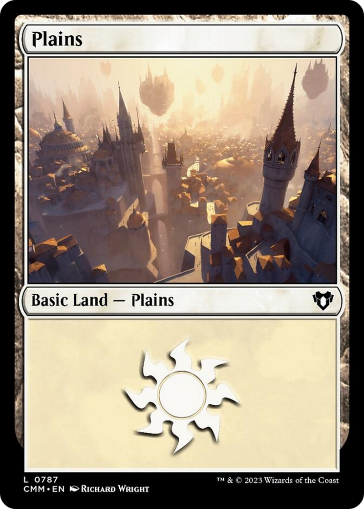 Plains (787) [Commander Masters] | Total Play