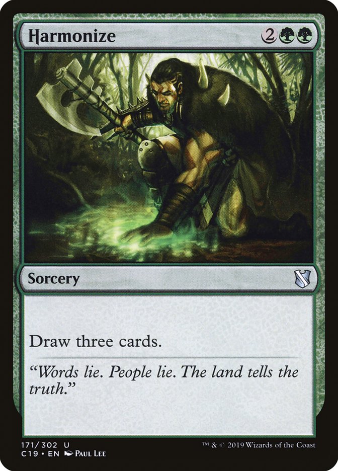 Harmonize [Commander 2019] | Total Play