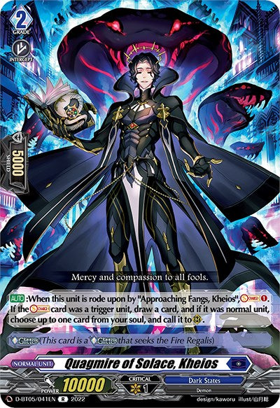 Quagmire of Solace, Kheios (D-BT05/041EN) [Triumphant Return of the Brave Heroes] | Total Play