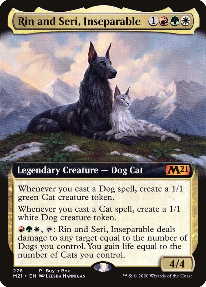 Rin and Seri, Inseparable (Buy-A-Box) [Core Set 2021] | Total Play