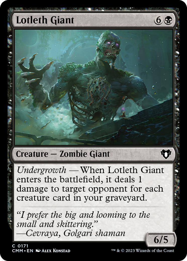 Lotleth Giant [Commander Masters] | Total Play