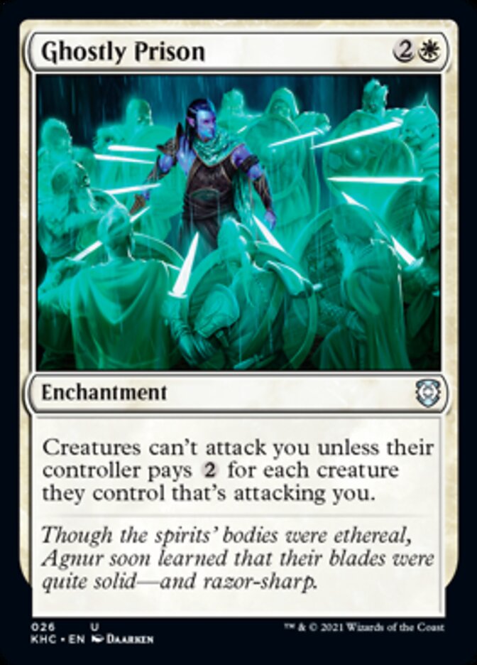 Ghostly Prison [Kaldheim Commander] | Total Play