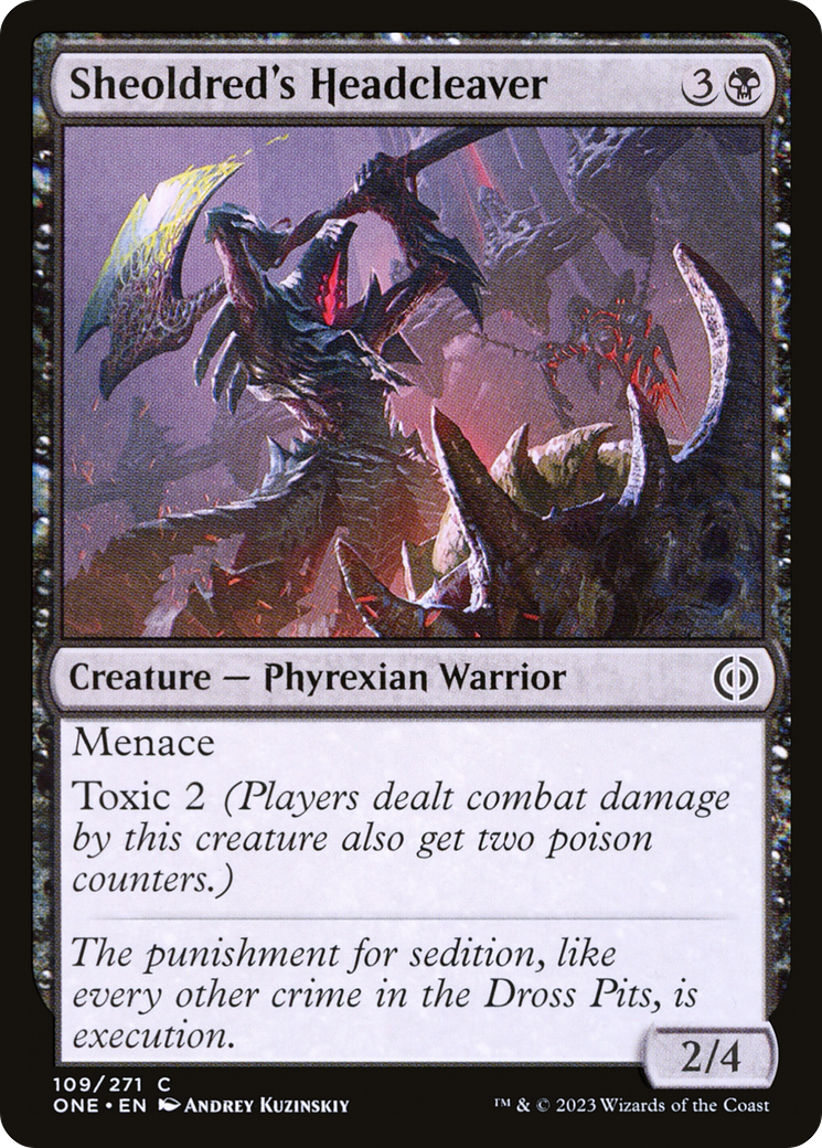 Sheoldred's Headcleaver [Phyrexia: All Will Be One] | Total Play