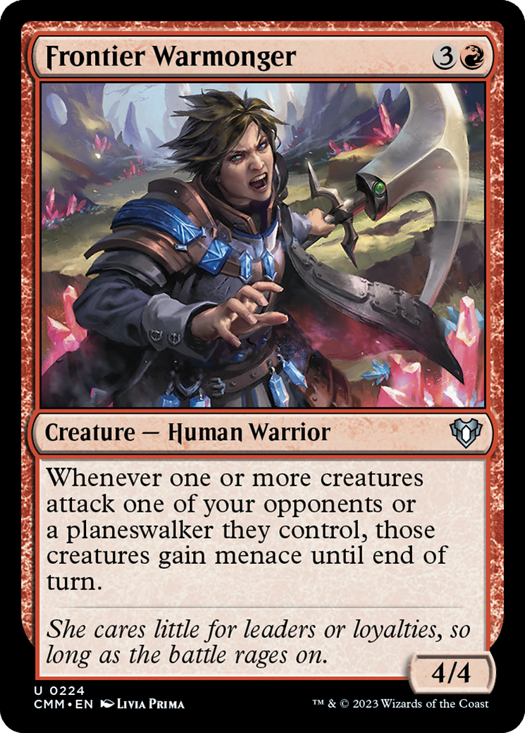 Frontier Warmonger [Commander Masters] | Total Play