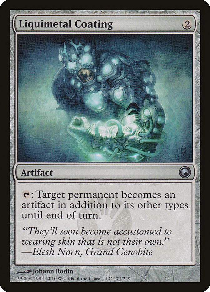 Liquimetal Coating [Scars of Mirrodin] | Total Play