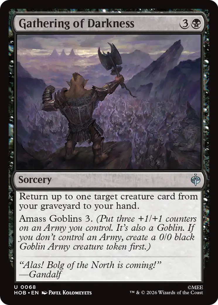 Gathering of Darkness [The Hobbit] | Total Play