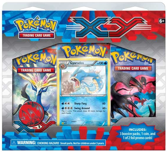 XY - 3-Pack Blister (Gyarados) (Promo Card Centered) | Total Play