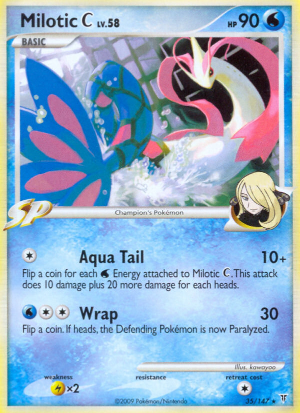 Milotic C (35/147) [Platinum: Supreme Victors] | Total Play