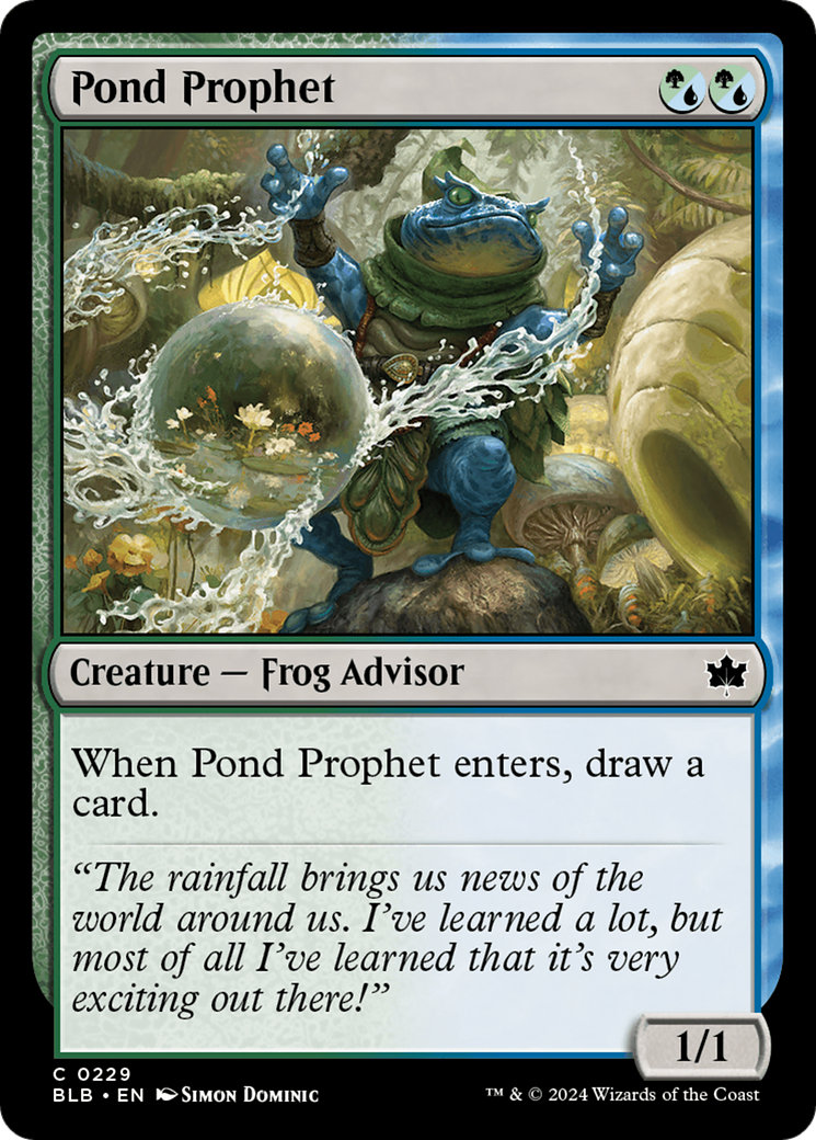 Pond Prophet [Bloomburrow] | Total Play