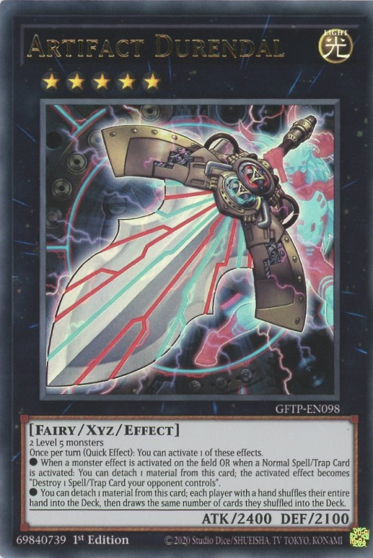 Artifact Durendal [GFTP-EN098] Ultra Rare | Total Play