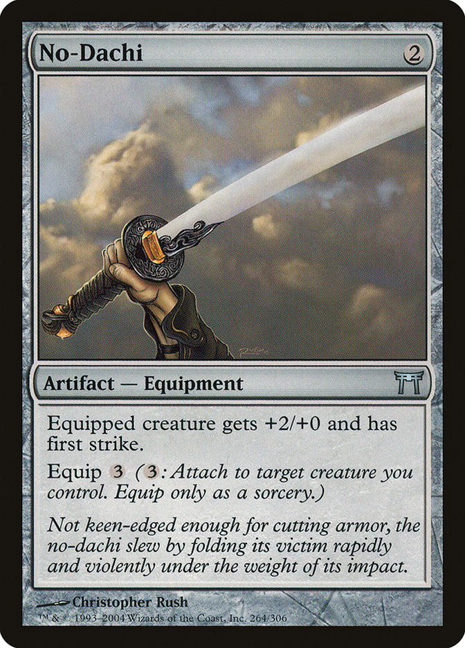 No-Dachi [Champions of Kamigawa] | Total Play