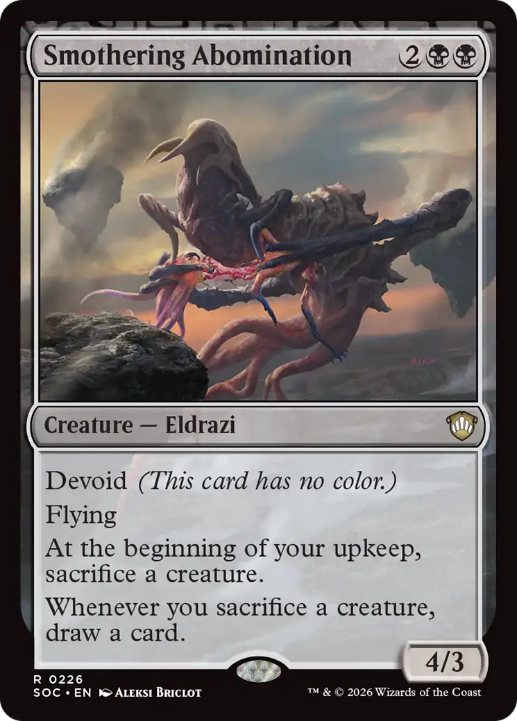 Smothering Abomination [Secrets of Strixhaven Commander] | Total Play