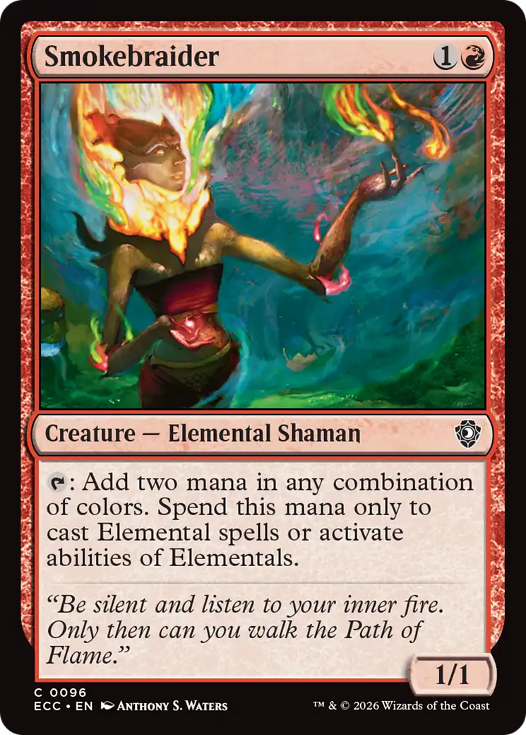Smokebraider [Lorwyn Eclipsed Commander] | Total Play
