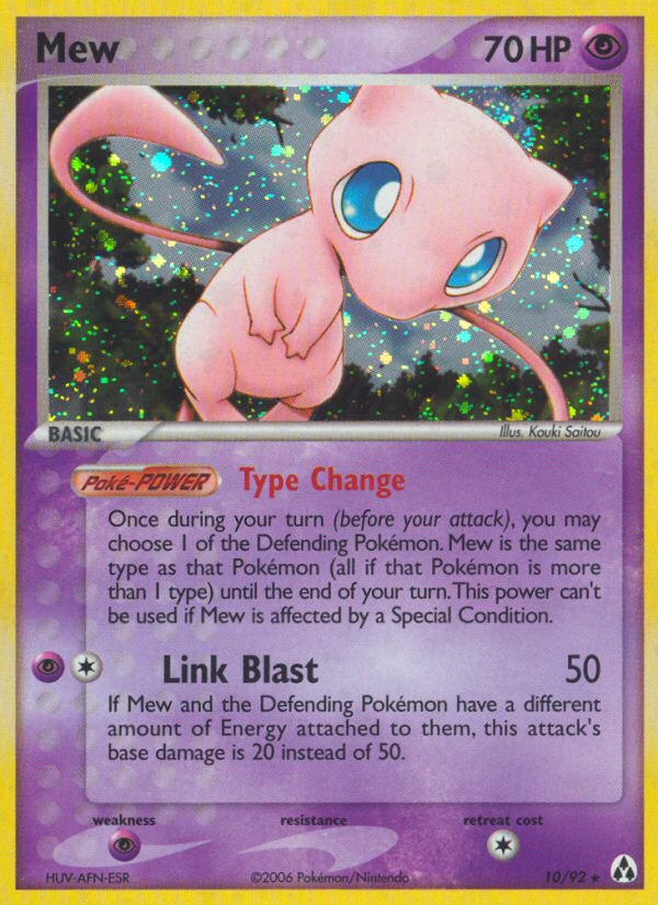 Mew (10/92) [EX: Legend Maker] | Total Play