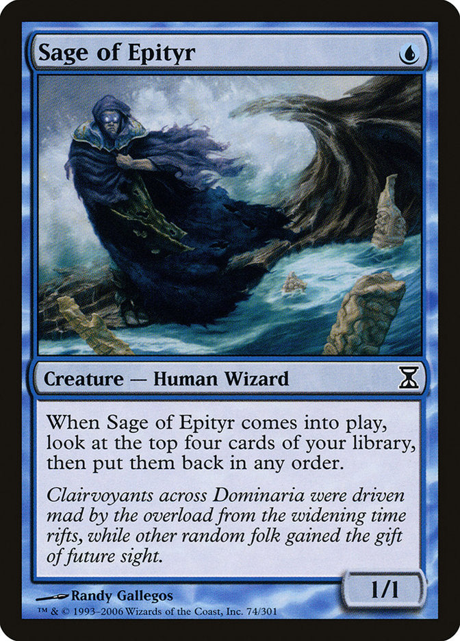 Sage of Epityr [Time Spiral] | Total Play