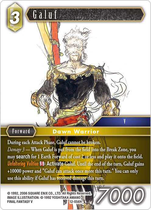 Galuf [Opus XII] | Total Play