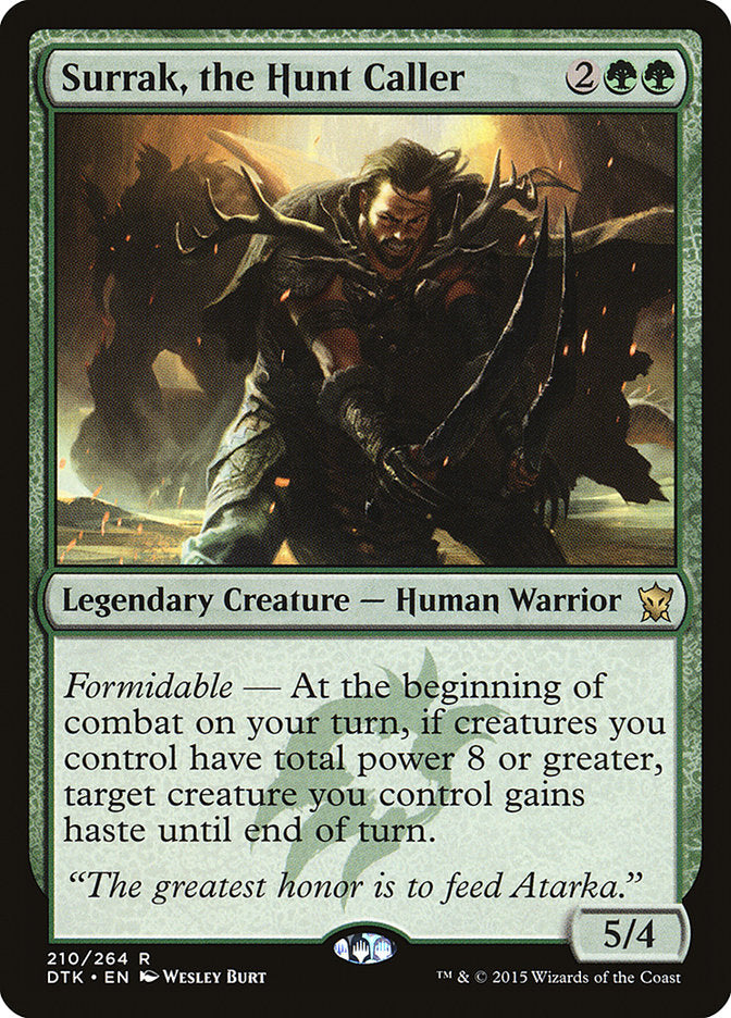 Surrak, the Hunt Caller [Dragons of Tarkir] | Total Play