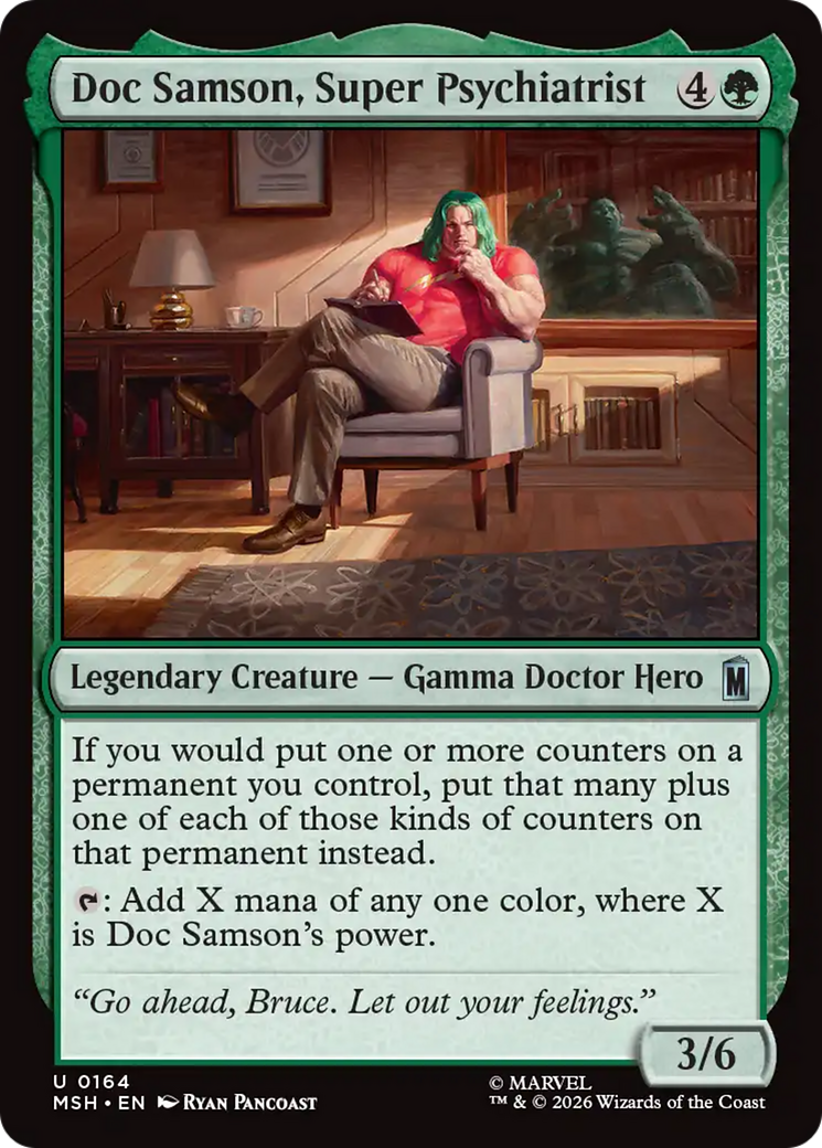 Doc Samson, Super Psychiatrist [Marvel Super Heroes] | Total Play