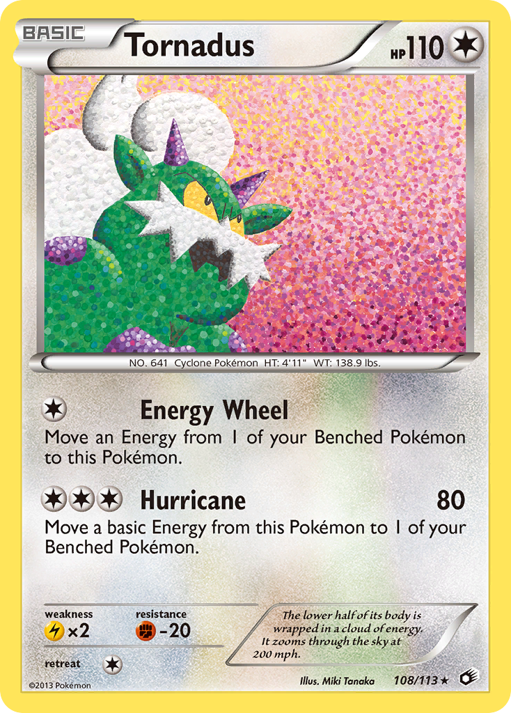 Tornadus (108/113) [Black & White: Legendary Treasures] | Total Play