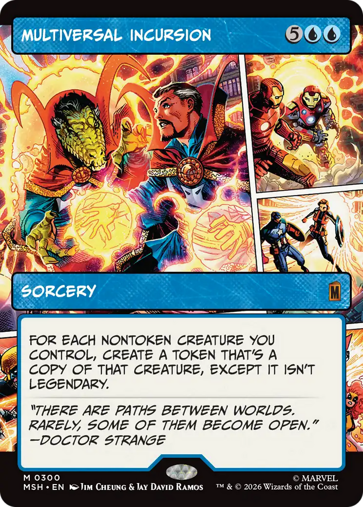 Multiversal Incursion (Borderless) [Marvel Super Heroes] | Total Play
