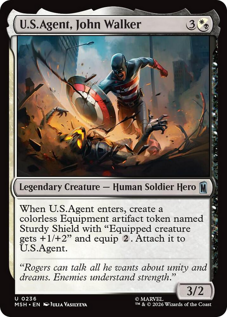 U.S.Agent, John Walker [Marvel Super Heroes] | Total Play