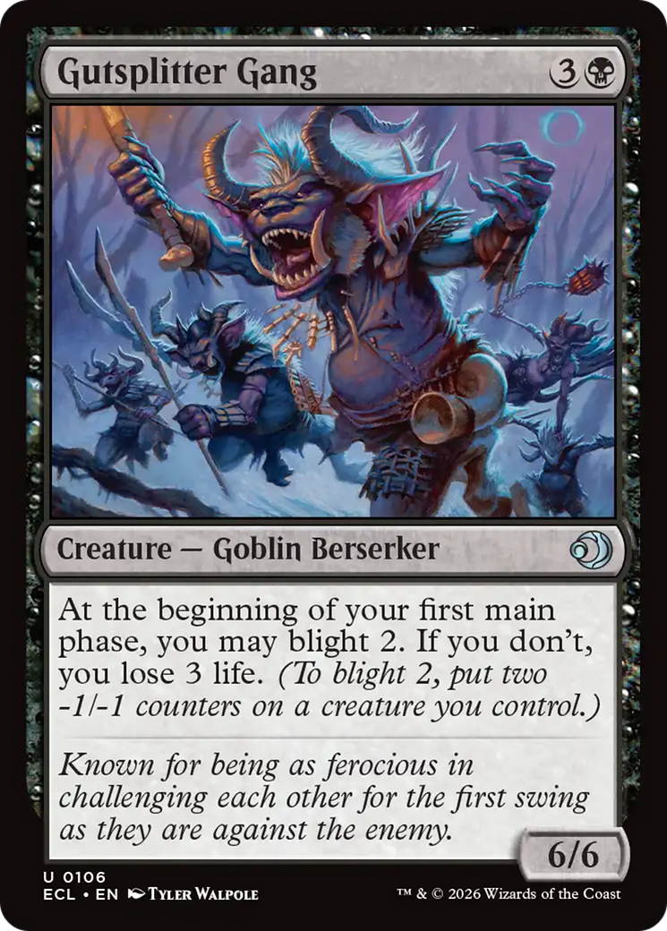 Gutsplitter Gang [Lorwyn Eclipsed] | Total Play