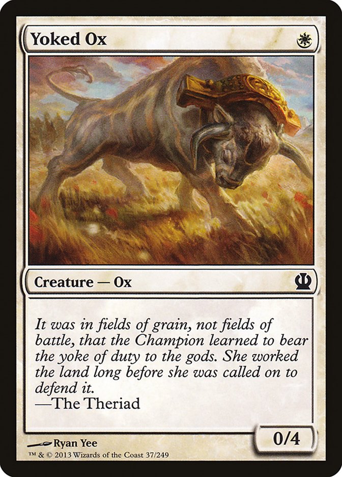 Yoked Ox [Theros] | Total Play