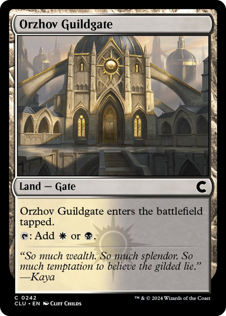 Orzhov Guildgate [Ravnica: Clue Edition] | Total Play
