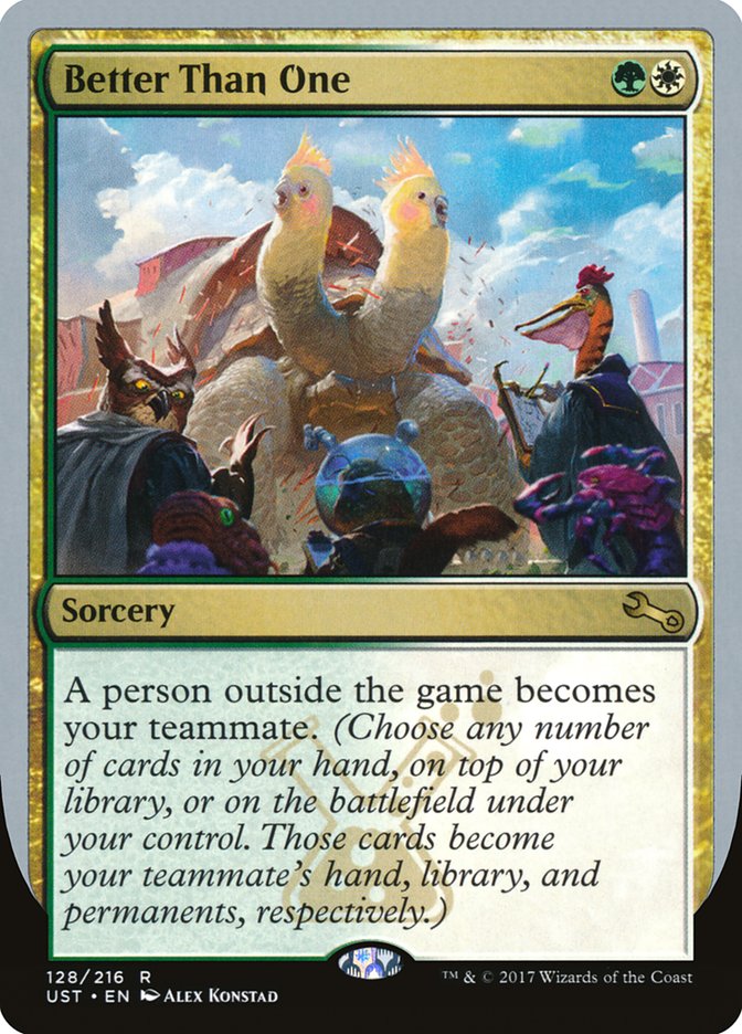 Better Than One [Unstable] | Total Play
