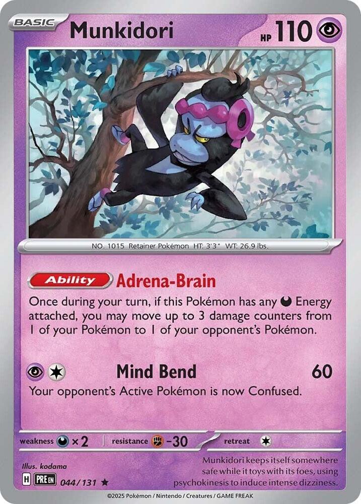 Munkidori (044/131) [Scarlet & Violet: Prismatic Evolutions] | Total Play