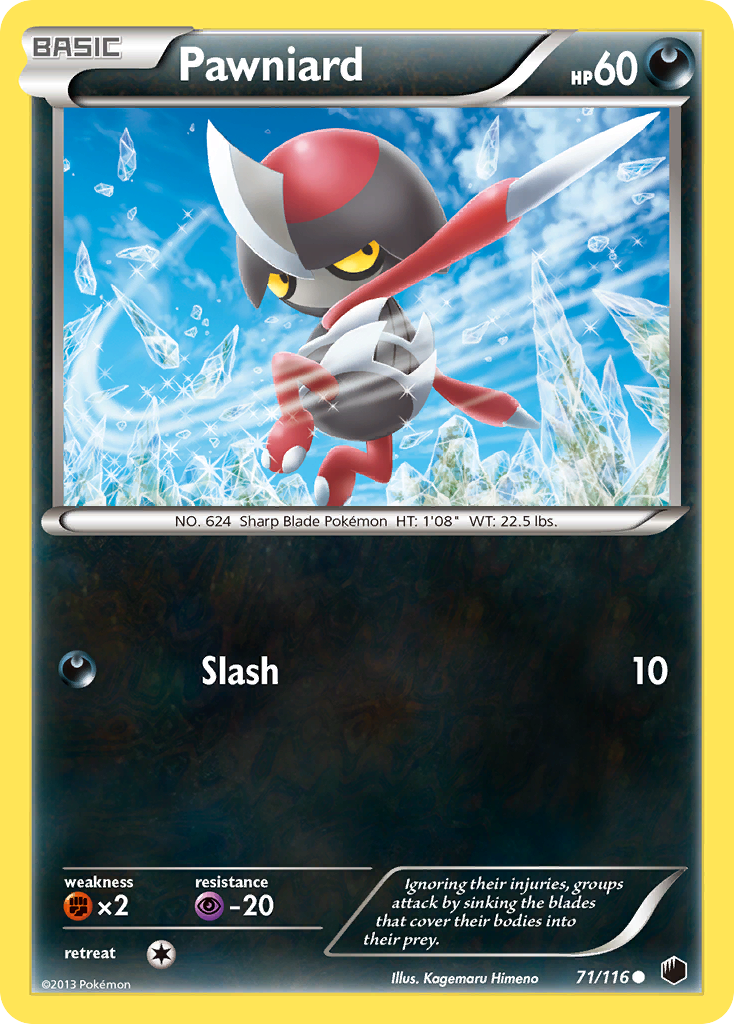 Pawniard (71/116) [Black & White: Plasma Freeze] | Total Play