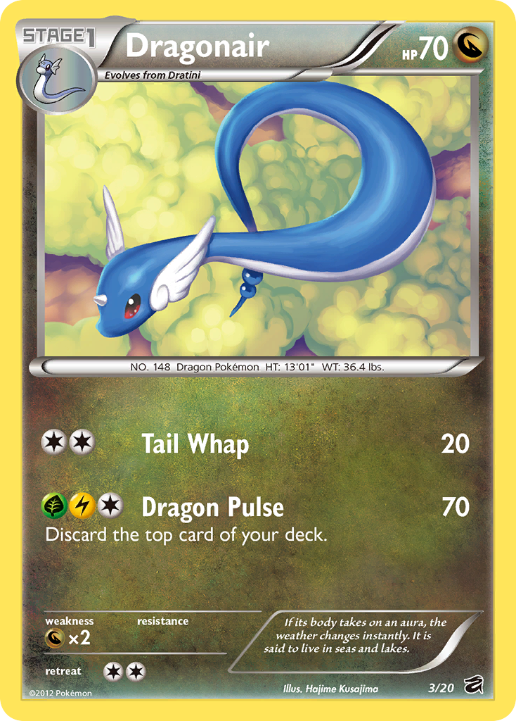 Dragonair (3/20) [Black & White: Dragon Vault] | Total Play