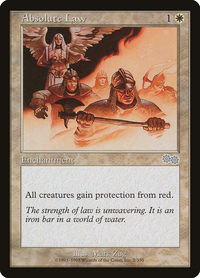 Absolute Law [Urza's Saga] | Total Play