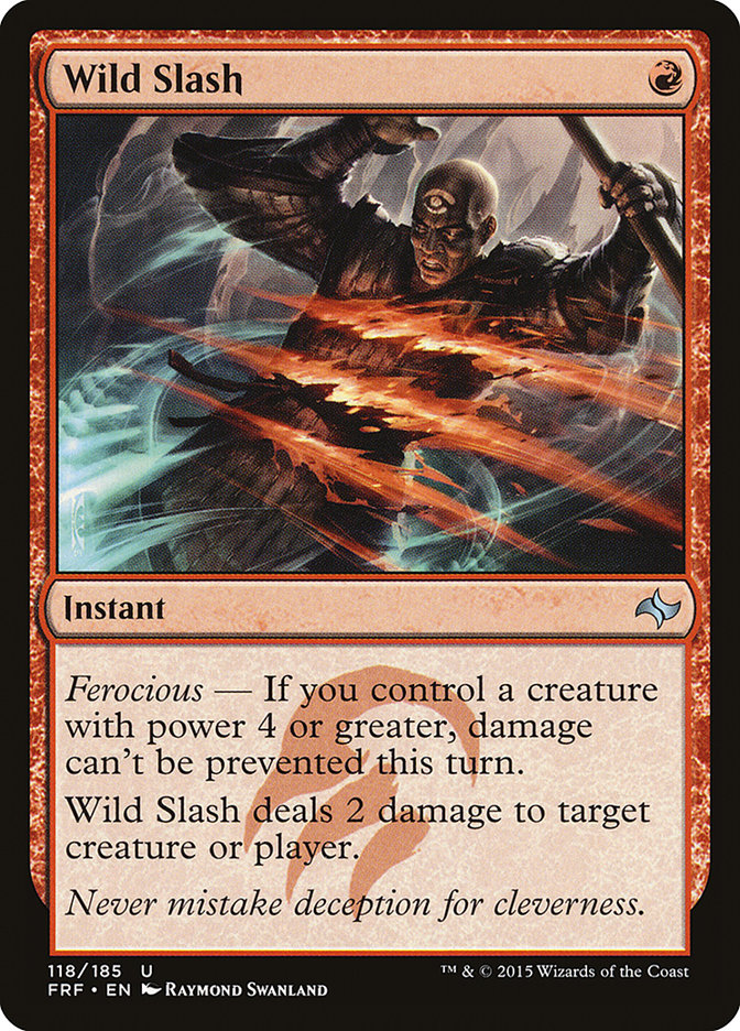 Wild Slash [Fate Reforged] | Total Play
