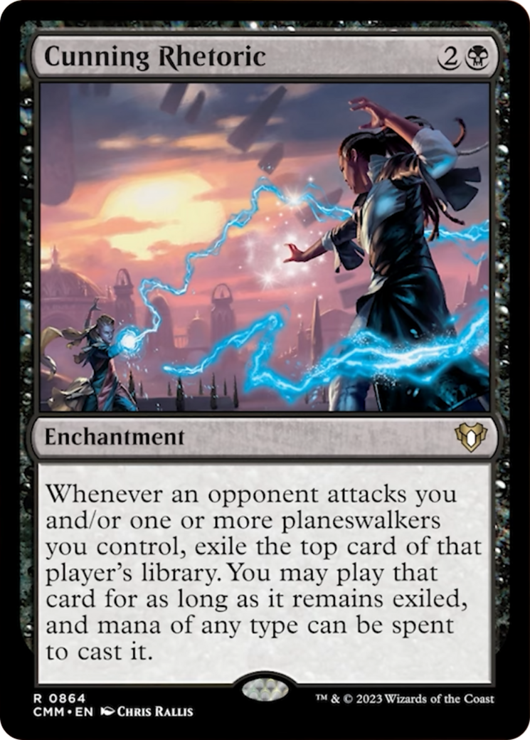 Cunning Rhetoric [Commander Masters] | Total Play