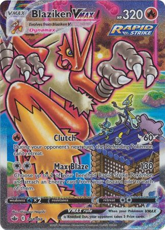Blaziken VMAX (201/198) [Sword & Shield: Chilling Reign] | Total Play