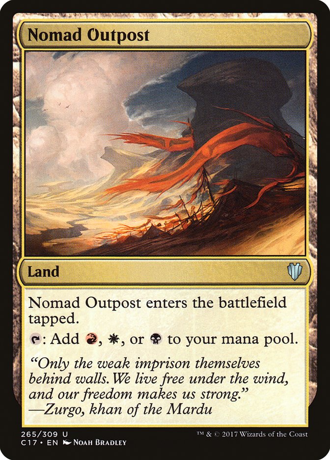 Nomad Outpost [Commander 2017] | Total Play