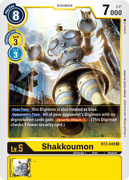 Shakkoumon [BT3-040] [Release Special Booster Ver.1.5] | Total Play