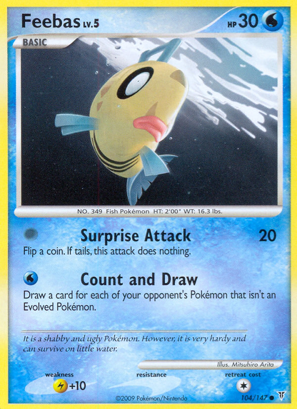 Feebas (104/147) [Platinum: Supreme Victors] | Total Play
