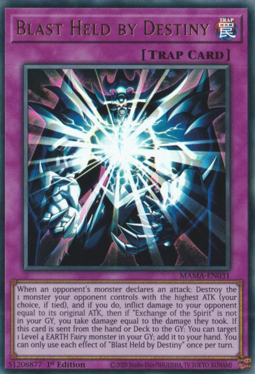Blast Held by Destiny [MAMA-EN031] Ultra Rare | Total Play