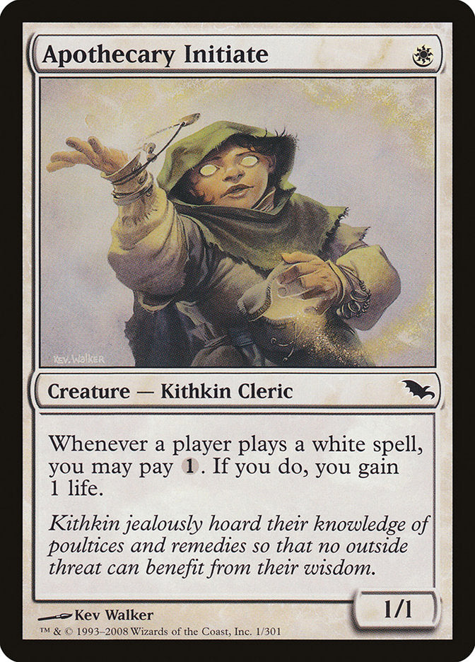 Apothecary Initiate [Shadowmoor] | Total Play