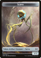 Cat // Servo Double-Sided Token [Double Masters Tokens] | Total Play